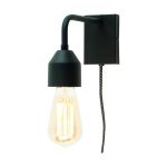 It's about RoMi Wandlamp Madrid Ijzer Zwart S | Geschikt voor 1x E27 