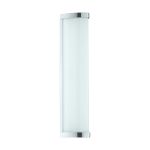 Eglo Wand en Plafondlamp Gita 2 Metaal Chroom 8.3W 1000lm - 840 Koel Wit | IP44 
