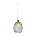 It's about RoMi Hanglamp Venice Glas Groen | Geschikt voor 1x E27 