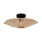 Good&Mojo Plafondlamp Panama Raffia Geel | Geschikt voor 1x E27 