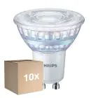 Voordeelpak 10x Philips MASTER Value LED Spot GU10 PAR16 5.5W 575lm 36D - 940 Koel Wit | Beste Kleurweergave - Dimbaar - Vervangt 80W