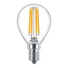 Philips Corepro LED Lustre E14 Kogel Filament Helder 6.5W 806lm - 827 Zeer Warm Wit | Vervangt 60W
