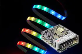 RGB LED strip met controller